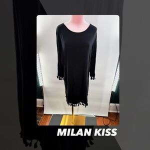 EUC Milan Kiss Tassel Tunic Dress